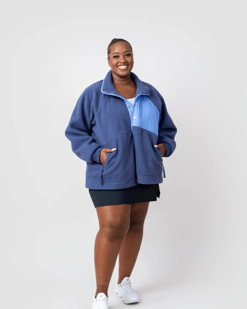 Plus size fleece jacket 4x hot sale
